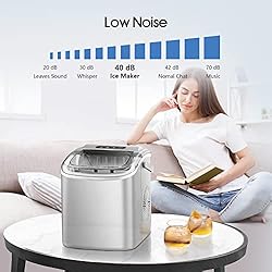 AGLUCKY Ice Makers Countertop,Portable Ice Maker