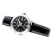 Casio Women's LTP1308L-1AV Black Leather Quartz Watch with Black Dial