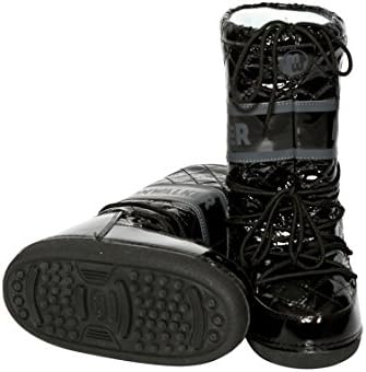 Womens Retro Boots - Stylish and Fashionably Comfortable Shoes - Black, Size 5/6