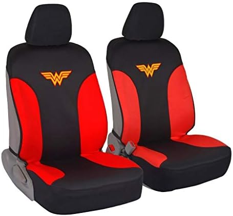 Front Pair Auto Classic Car Seat Covers Set Front & Rear Complete With Headrest Covers Comfortable Durable