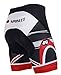 sponeed Biking Shorts Men Padded Tights Bicycle Pants Triathlon Mountain Bike US S Red Multi