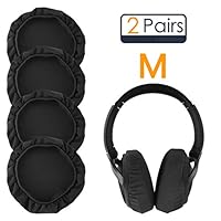 Linkidea Earpad Covers for Sony WH1000XM3, WH1000XM2, MDR1000X, WHCH700N, XB950B1, XB950N1, XB95BT, Headphone Earcup Covers/Stretchable and Washable Sanitary Earpad Protectors (Dark Grey 2 Pairs)