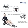 soges Rowing Machine Indoor Rower Exercise Machine with Digital Monitor for Home Gyms Fitness and Cardio Training Black…