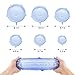 IKain Fik Silicone Stretch Lids Reusable Covers, Superior for Keeping Food Fresh, Durable and Expandable to Fit Various Sizes and Shapes of Containers, Blue