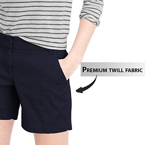 Womens Super Comfy Bermuda Walking Short BW31201X NAVY 14