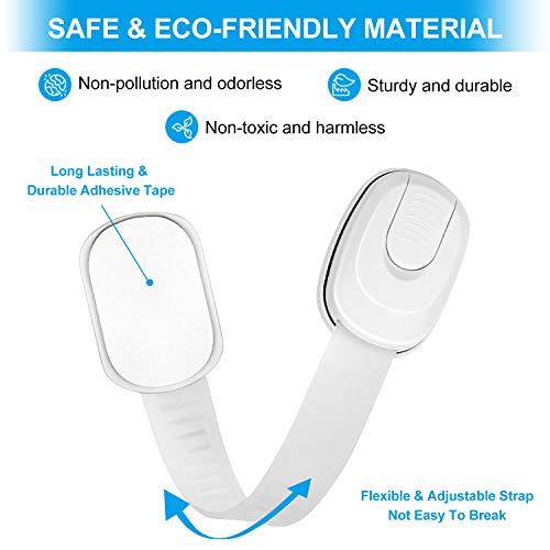 Child Safety Strap Locks (8 + 16 Pack Baby Safety Kit) Multi