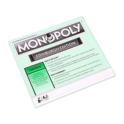 Edinburgh Monopoly Board Game (2018) Pricepulse