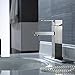 RBROHANT Bathroom Faucet, 1 or 3 Hole Vanity Sink Faucets with Deck Plate (Solid Brass, 3.95 Pounds, 8 inch) (Brushed Nickel)