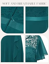 BeryLove Prom Dresses for Women Wedding Guest