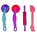 Kare & Kind® Set of 19pcs Smart Dough Tools Kit with Models and Molds (Animals, Flowers, Tractor, People)