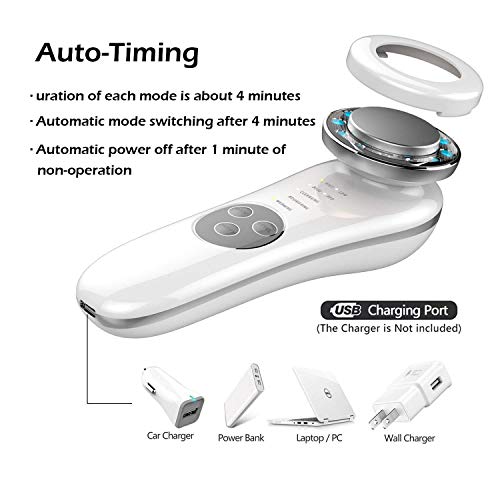 Facial massager - 7 in 1 Face Cleaner Lifting Machine - EMS face massager - Promote face Cream Absorption - Skin care tools - Lift & Firm Tighten Skin Wrinkles
