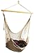 Handmade Yucatan Hammock Chair - Natural Color - True Comfort, True Quality, World's Best Handmade Hammock Chair- 100% No-Hassle Satisfaction Guarantee