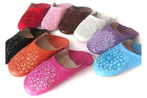 Women Slippers handmade, babouche For women, Shoes babouche for home, women home slip slipper, sheep leather
