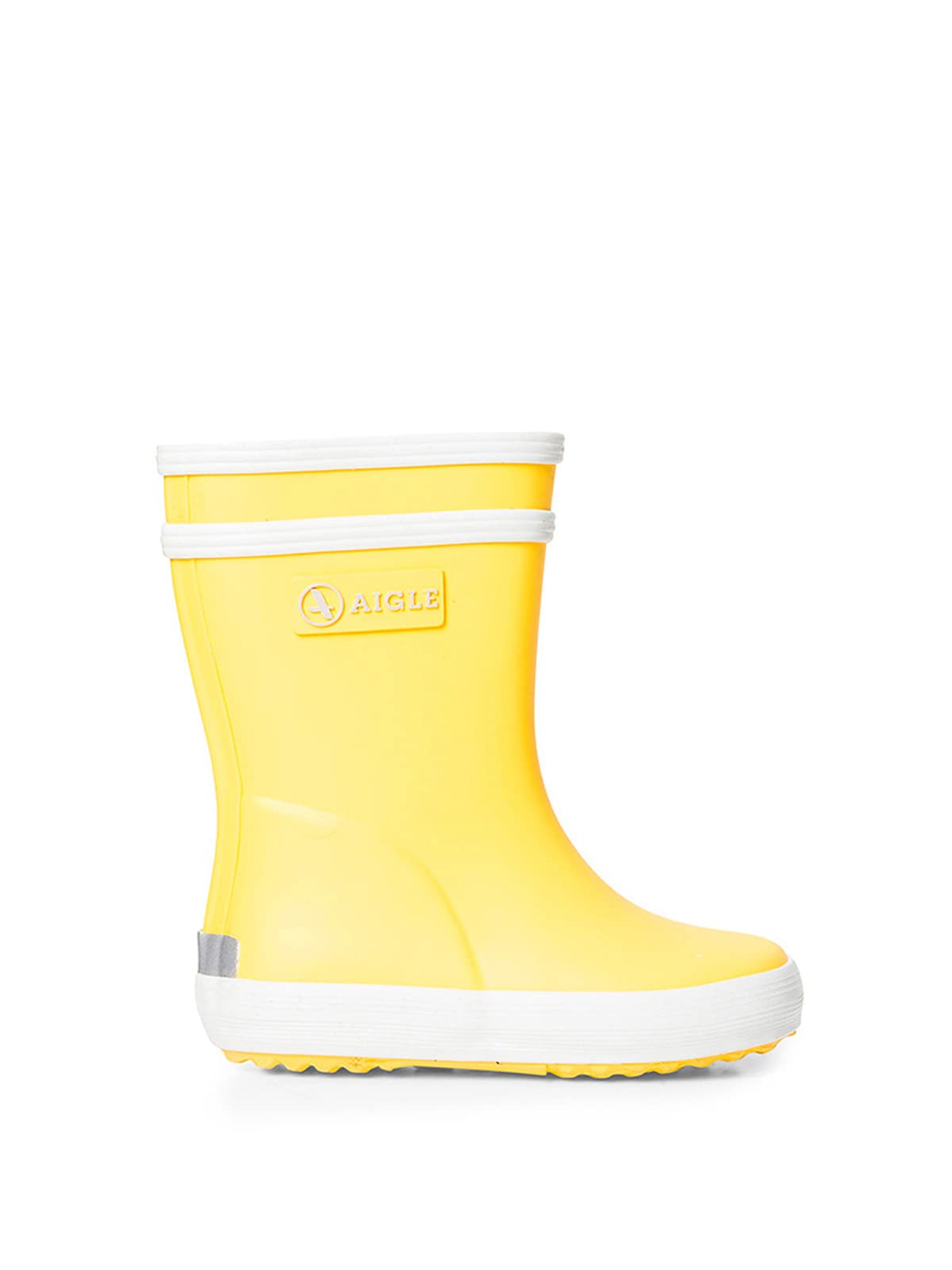 Aigle Unisex Kids Baby Flac Wellington Boots, Yellow Jaune New 001, 5.5 UK Child