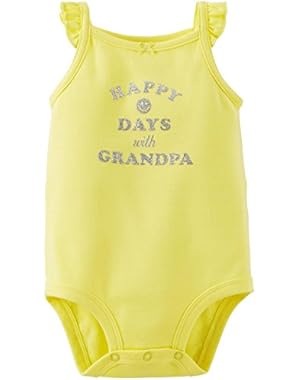 Slogan Bodysuit (Baby) Yellow