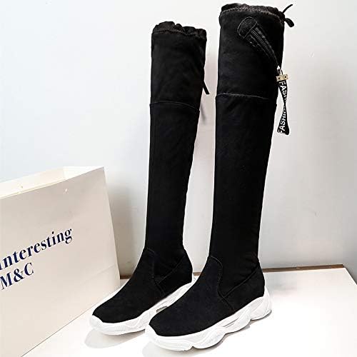 flat knee high boots for skinny legs
