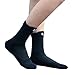 Belisy Mens Athletic Compression Crew Ankle Quarter Socks 6 Packs For Basketball & Running