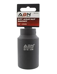 Zócalo para tuerca de eje ABN, unidad de 1 2 ", 6 puntos   Universal para todos los vehículos 6pt Instalación, extracción, reparación, 35