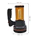 Anlook Super Bright Rechargeable LED Searchlight Tactical Flashlight Spotlight Handheld electric torch Including Battery Wall Charger USB output power supply (Golden)