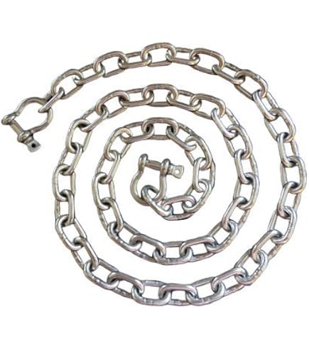 Flat Chain Link US Stainless Stainless Steel 316 Anchor