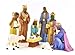 9 Piece Nativity Set: African American