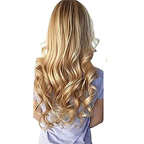 FIRSTLIKE 170g 23-24 Inch Double Weft Thick Clip In Hair Extensions Full Wigs