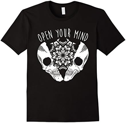 Men's Open Your Mind T-Shirt XL Black