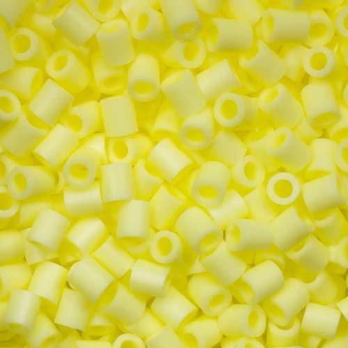 Perler PBB80-19-19056 Fun Fusion Bead, Pastel Yellow, 1000-Count