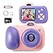 beiens Digital Video Camera for Kids, 24MP Selfie Dual Cameras, 32G SD Card, 1080P 2.0 inch HD IPS Screen, USB Charge, Best Birthday Gifts Kids Camera Toys for Girls and Boys (Pink)