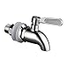 HONPHIER Beverage Dispenser Spigot Replacement SUS304 Stainless Steel Replacement Spigot for Glass Ceramic Drink Beverage Dispenser, Juice Cold Drink Water Tea Wine Barrel Beer Faucet Tap (12mm)