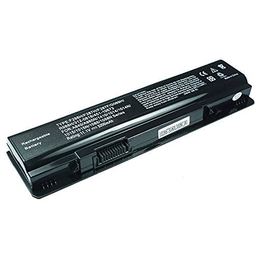 7XINbox 5200mAh F287H G069H F286H F287F R988H Laptop Battery Replacement for Dell Vostro A840 A840 A860n A860 1015 1014 1014n 1015n 1088 1088n Inspiron 1410 Series 312-0818 451-10673