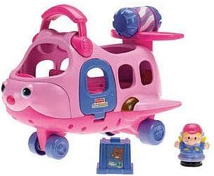 little people pink airplane