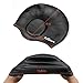 Firesara Swimming Cap for Long Hair, Silicone Swim Cap for Dreadlocks or Short Hair Unisex Premium Earmuffs for Women Men Adult Youths Keeps Hair Clean Ears Dry with Nose Clip and Ear Plugs