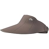 Women Wide Brim Sun Visor Hat Foldable UPF 50+ Roll Up Packable Beach Cap Double Sided Wear UPF50+