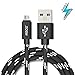 Agoz 2Pack 6FT Micro USB Charging Cable, Braided Fast Charger Cord for Samsung Galaxy S7, S7 Edge, S7 Active, Note 5 4, S6, A6, Tab E S2, J7 Sky PRO, J7 Crown, J3, LG K22 K31 K30 K40 K8, Aristo, Rebel