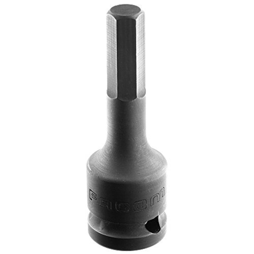 FACOM Nshm.8 Nshm 1/2" Drive Metric Impact Bit for Hexagon Socket Head, 8 mm Size