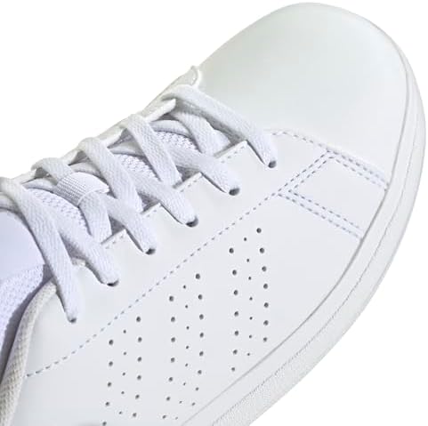 Unisex Kinder Advantage Base 2.0 Junior Shoes, Cloud White/Cloud White/Green, 36 2/3 EU