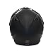 MMG Dual Sport Off Road Motorcycle Full Face Helmet Dirt Bike ATV Flip-Up Visor (Model 23) - Matte Black, XL