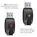 [Upgrade Version] 510-Thread USB Smart Charger with Over-Charge Protection - 5 Pack
