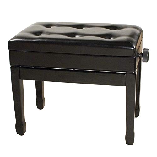 Palatino BP-120-BK Deluxe Padded Bench, Black
