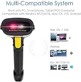 NETUM NT-1228BL Bluetooth QR Barcode Scanner 2D Imager USB Wireless view 3