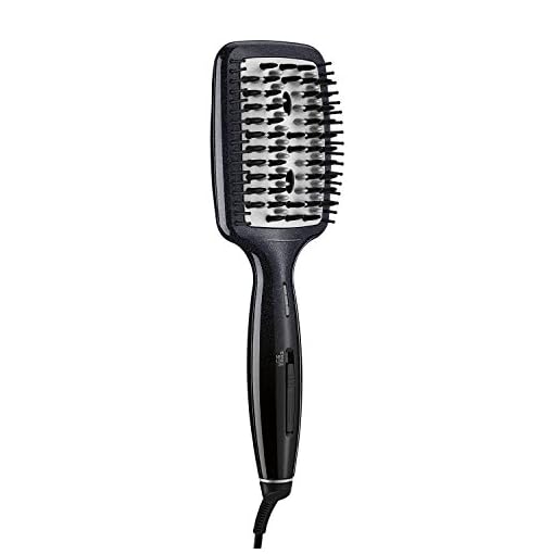 INFINITIPRO BY CONAIR Diamond-Infused Ceramic Smoothing Hot Brush/Straightening Brush; Black