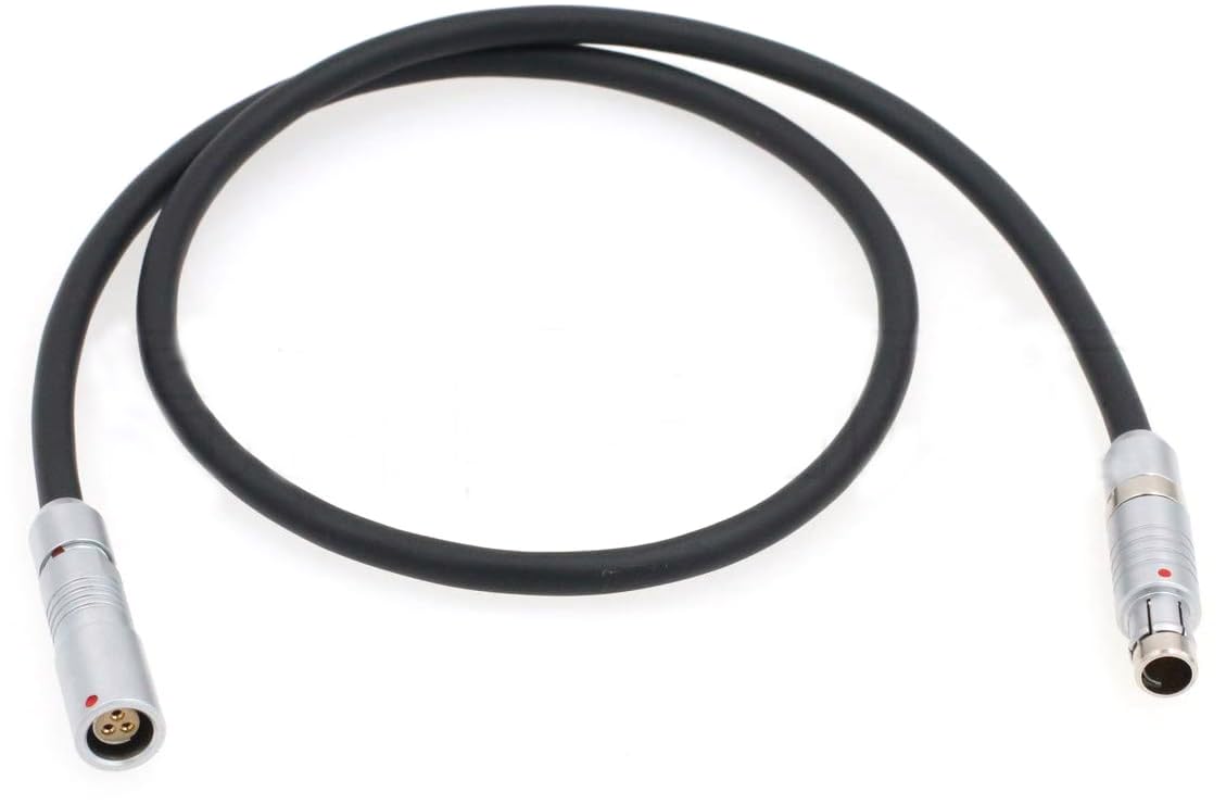 SZRMCC ARRI Alexa or Red DSMC2 Camera RS Run Stop 12V/24V Fischer 3 Pin Male to Female Extension Cable