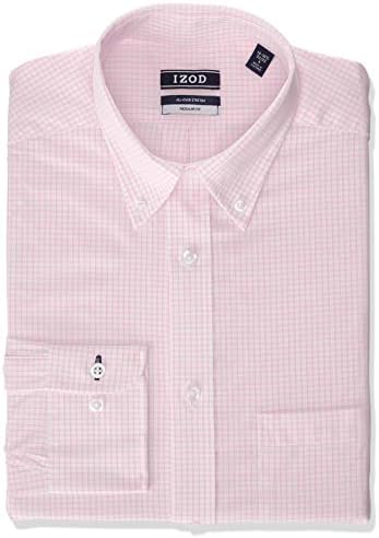 IZOD Men's Dress Shirt Regular Fit 