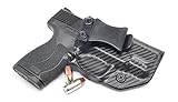 Concealment Express IWB KYDEX Holster: fits Smith & Wesson M&P SHIELD 45 ACP - US Made - Inside Waistband Holster - Adj. Cant & Retention