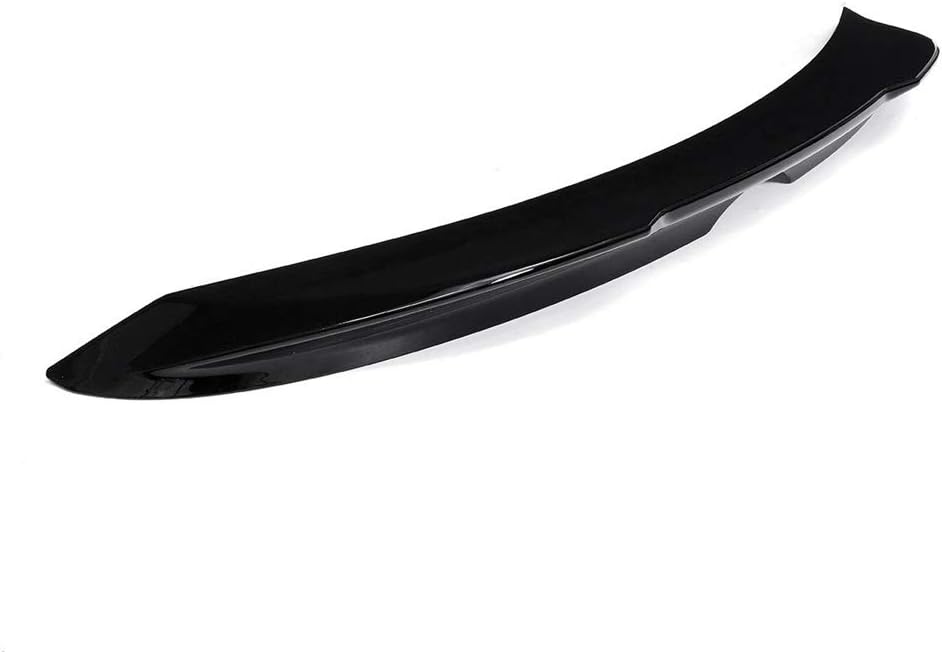 Car Spoilers Car Sport Rear Trunk Lid Spoiler Wing Compatible with TOYOTA CAMRY 2018-2019 Painted Gloss (Color : Black, Size : One size)