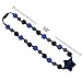 Sensory Oral Motor Aids Chew Necklace for boys girls, Silicone Navy Star Beads Chewlery Jewelry for Autism, ADHD, Baby Nursing or Special Needs Kids - Reduces Chewing Biting Fidgeting for mild Chewers