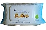 Keli Anti-Itch Healthcare Pets Grooming Wet Wipes 100counts