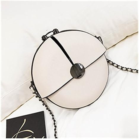 Melissa Wilde Chain Bag Female 2018 Summer New Simple Wild Buckle Small Round Bag Cute Mini Shoulder Messenger Bag
