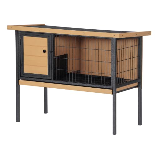 PawHut Elevated Rabbit Hutch